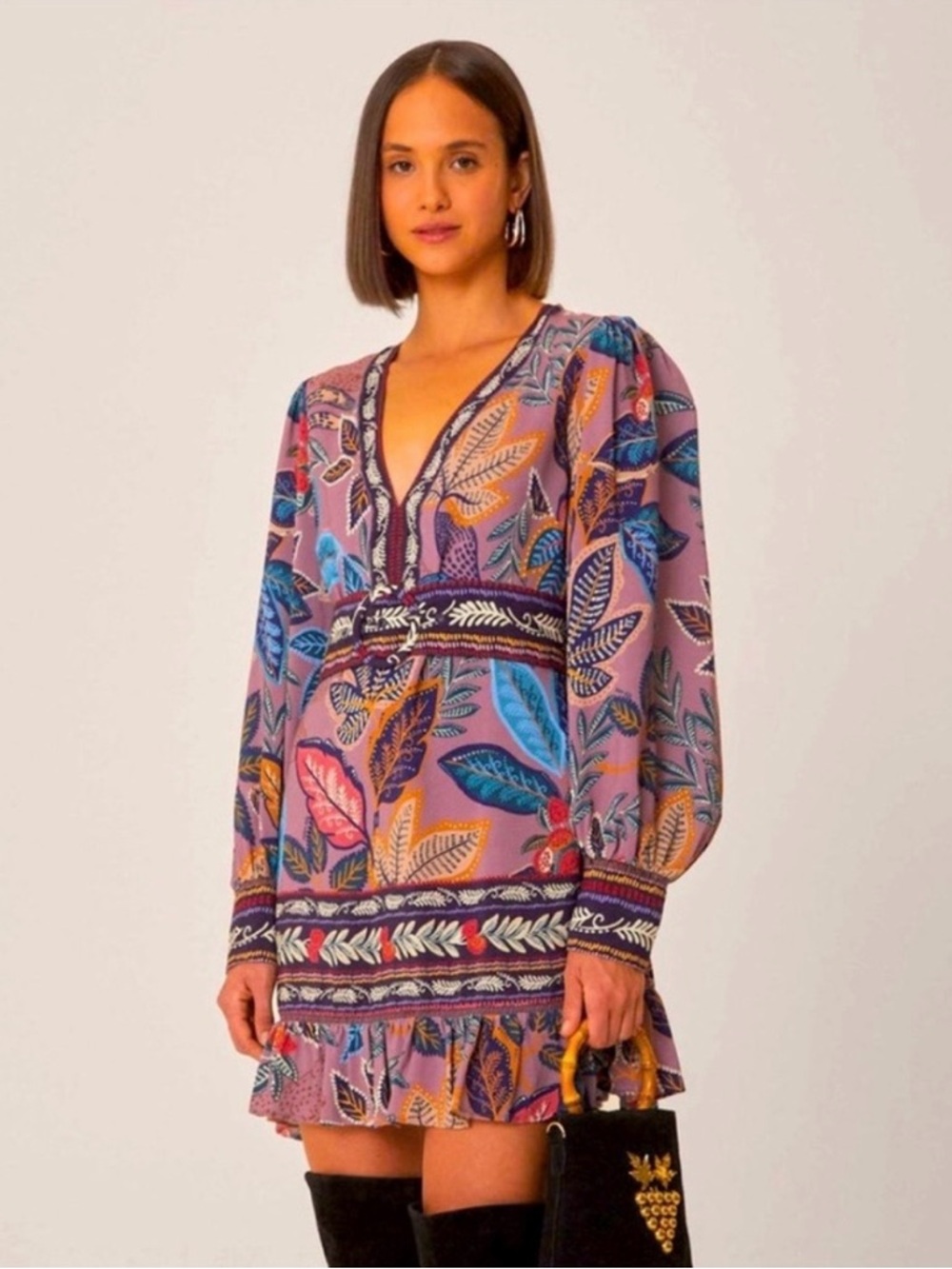 FARM RIO “Wild night” mini dress Large